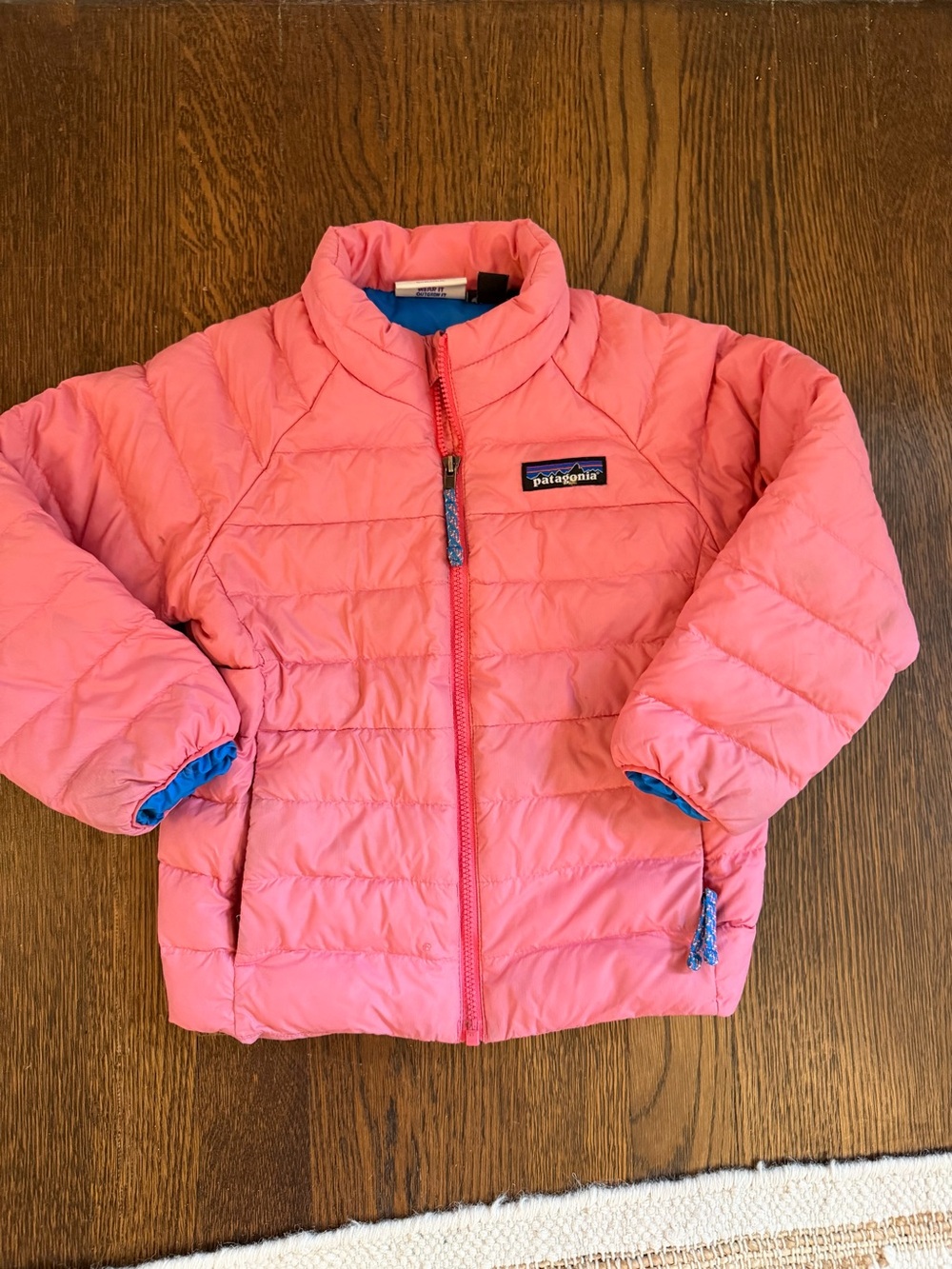 Patagonia Kids Coral Pink Puffer Jacket